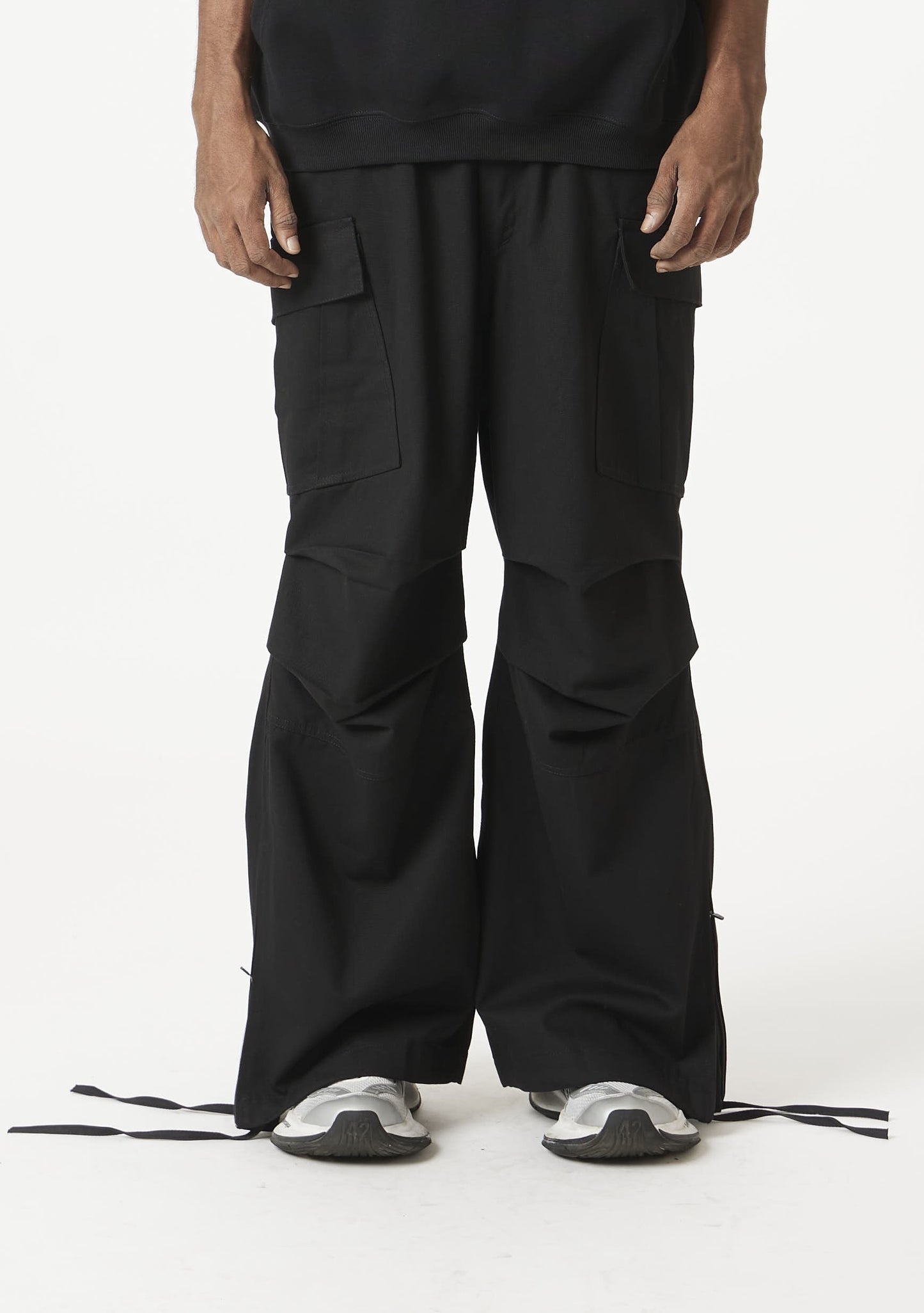 ruched fit pants