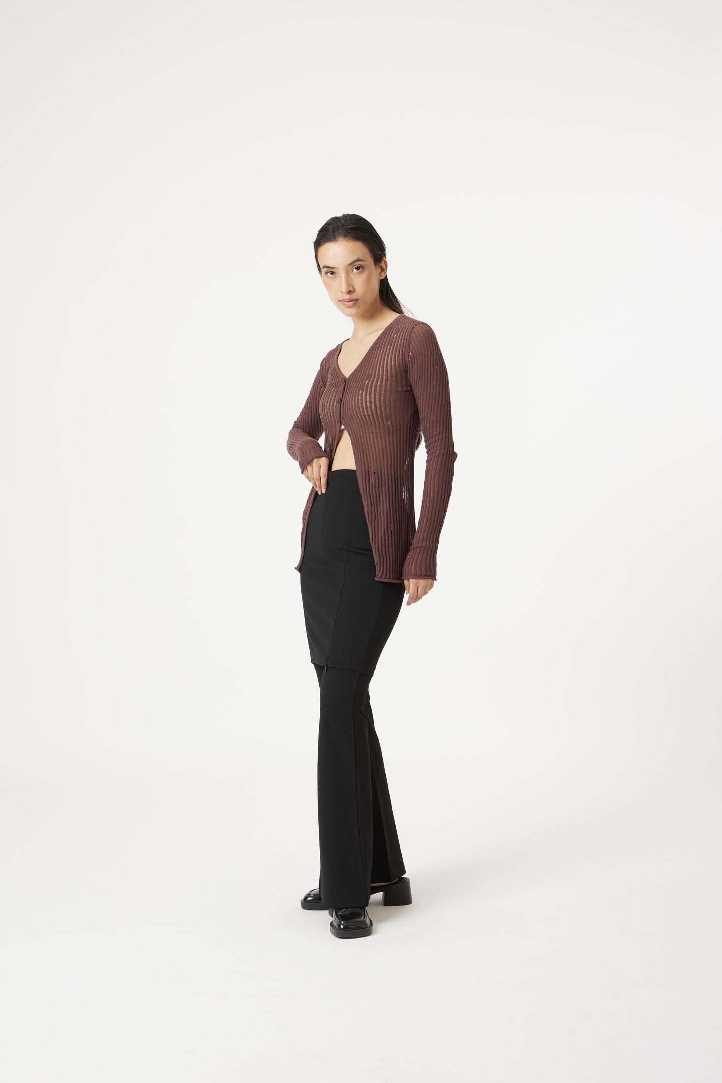 sexy sheer cardigan