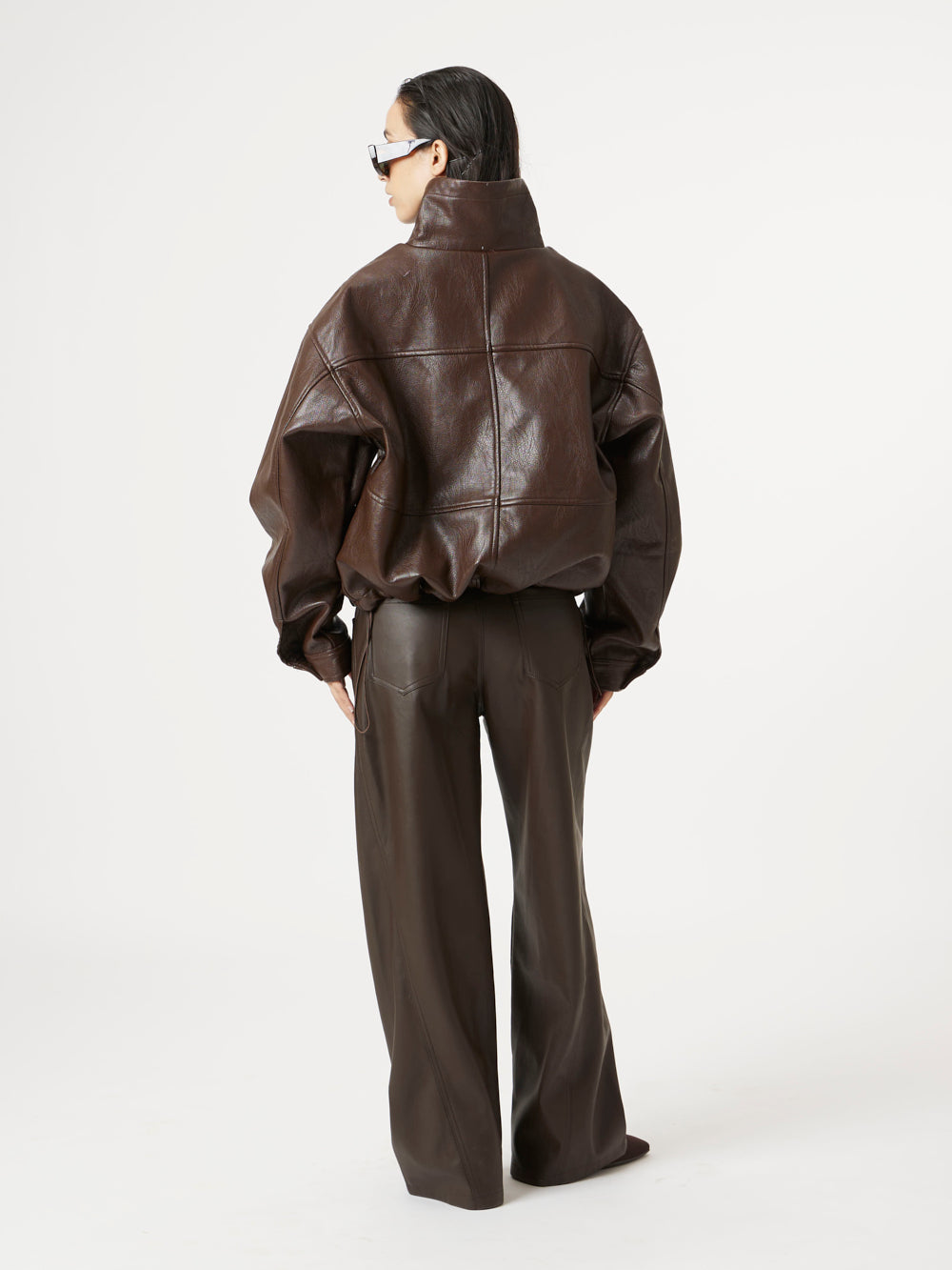 Brown Oversized Jacket