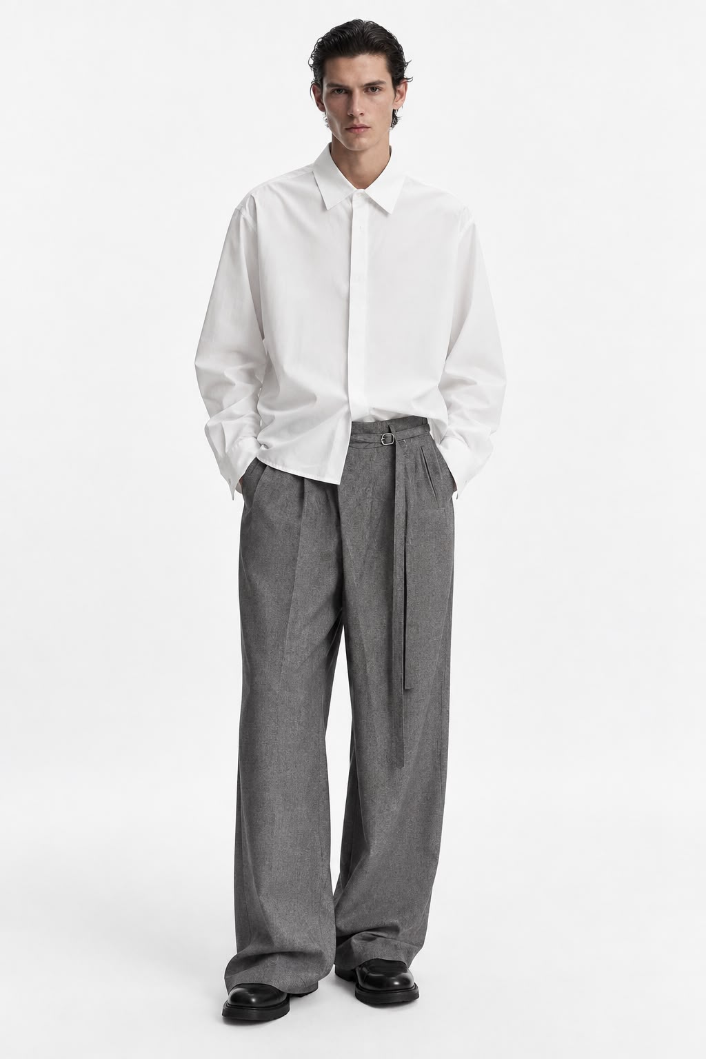 belted trouser
