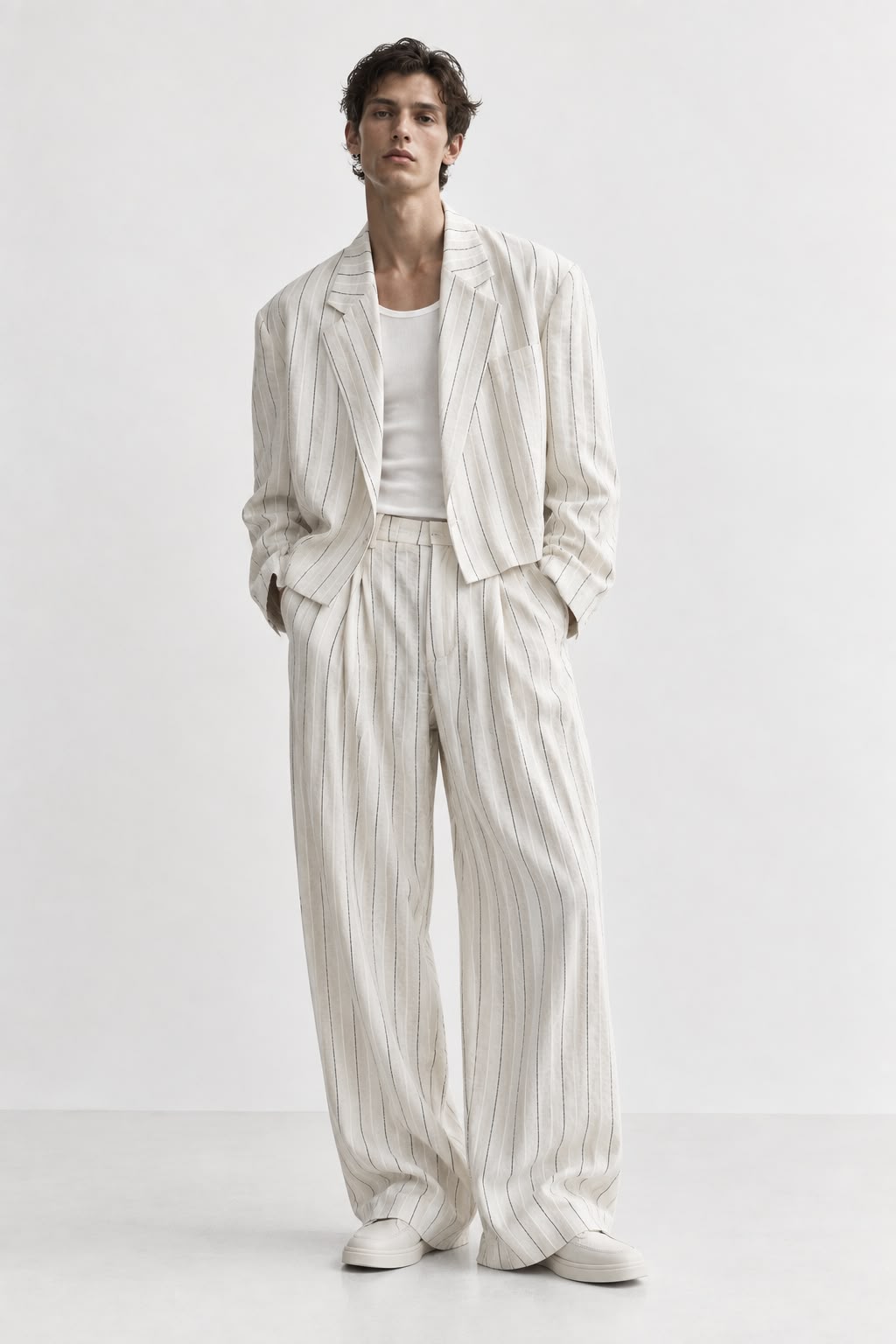 pinstripe set