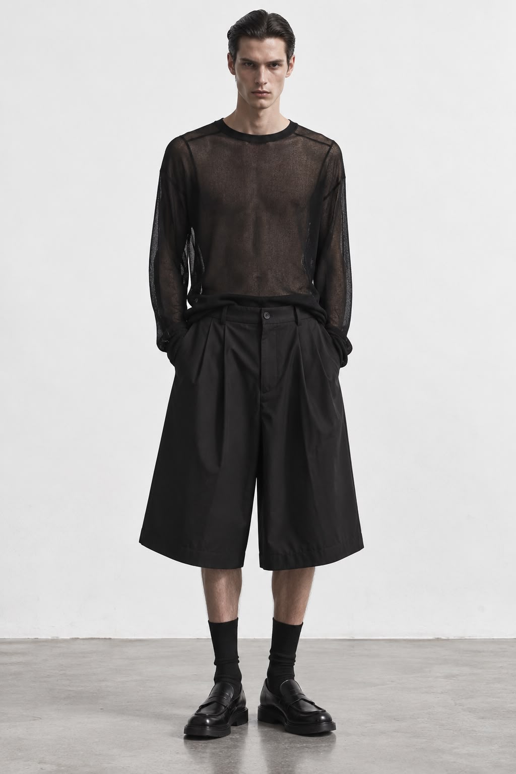 tailored bermuda shorts
