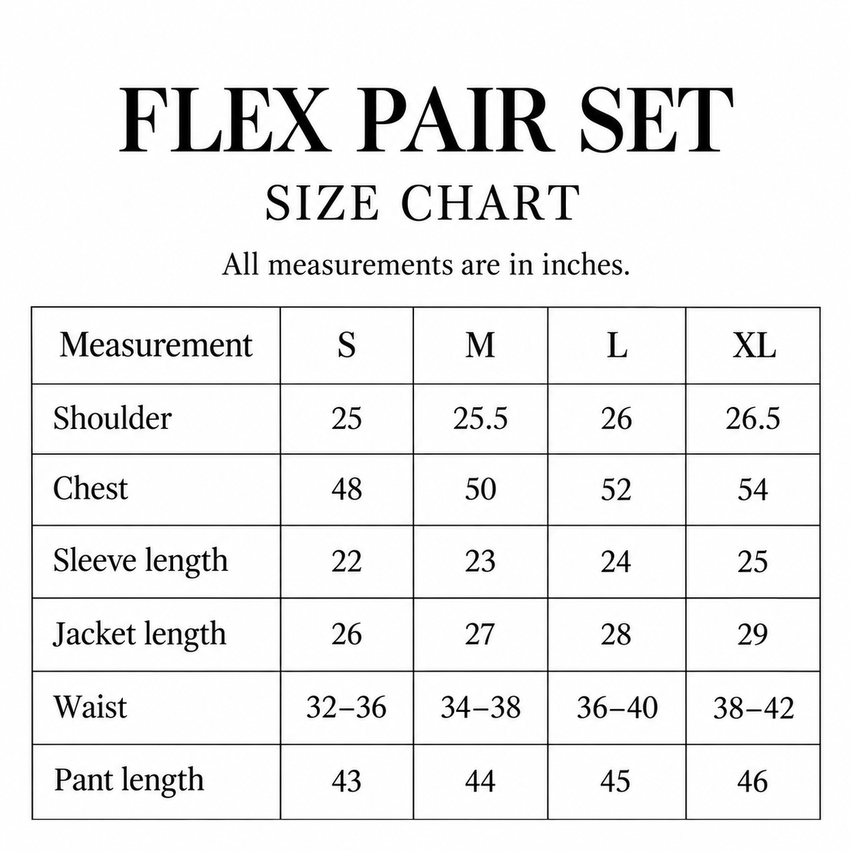 Flex Pair Set