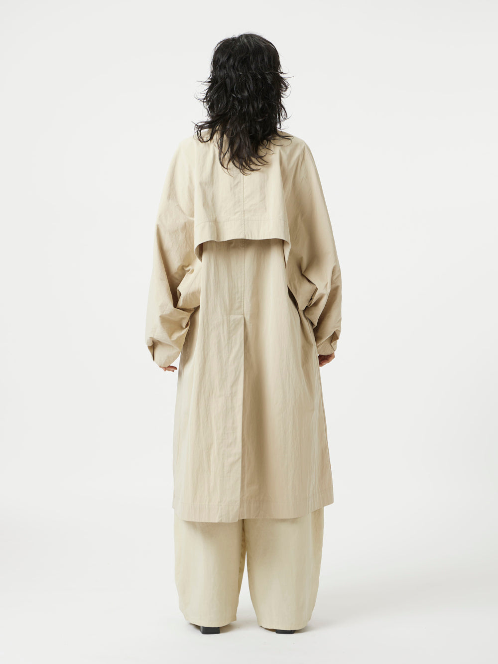 Beige Staple Trench