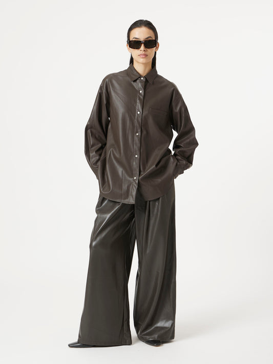 Lazy Leather Shirt