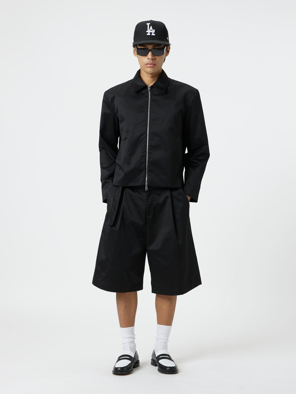 Hifg Waited Black Shorts