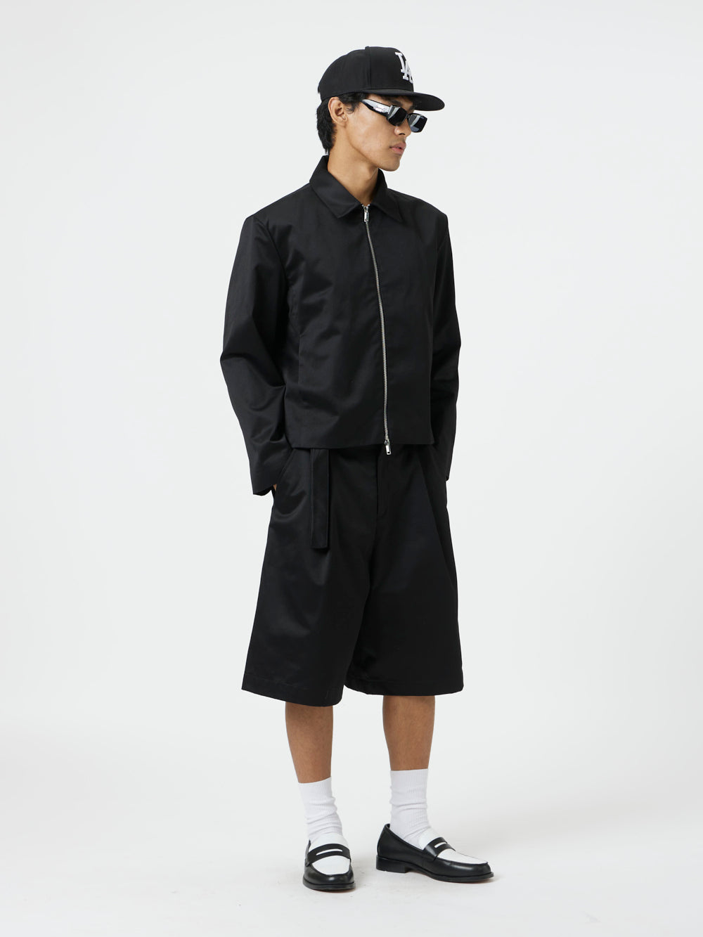 High Waited Black Shorts