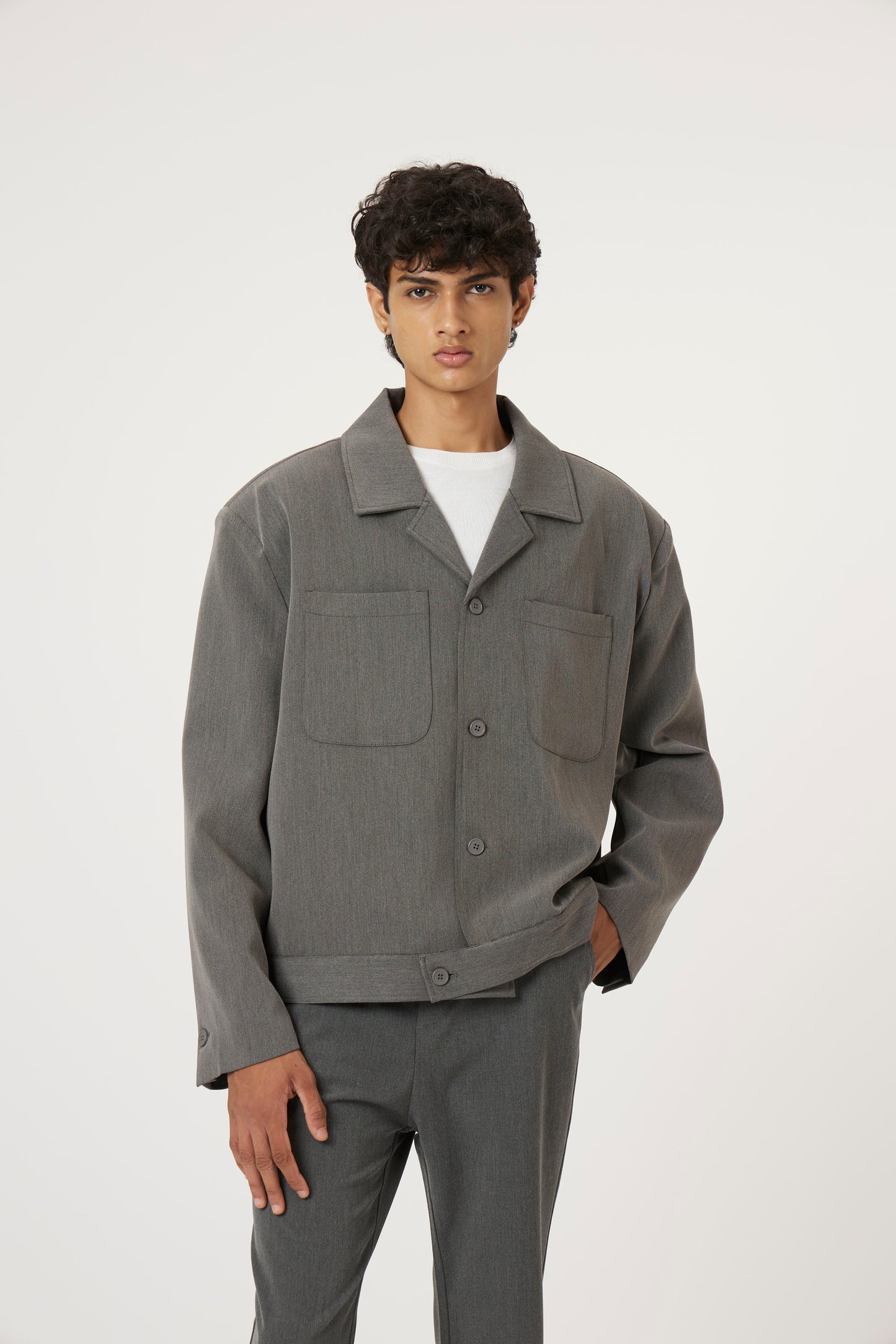 power tuck jacket