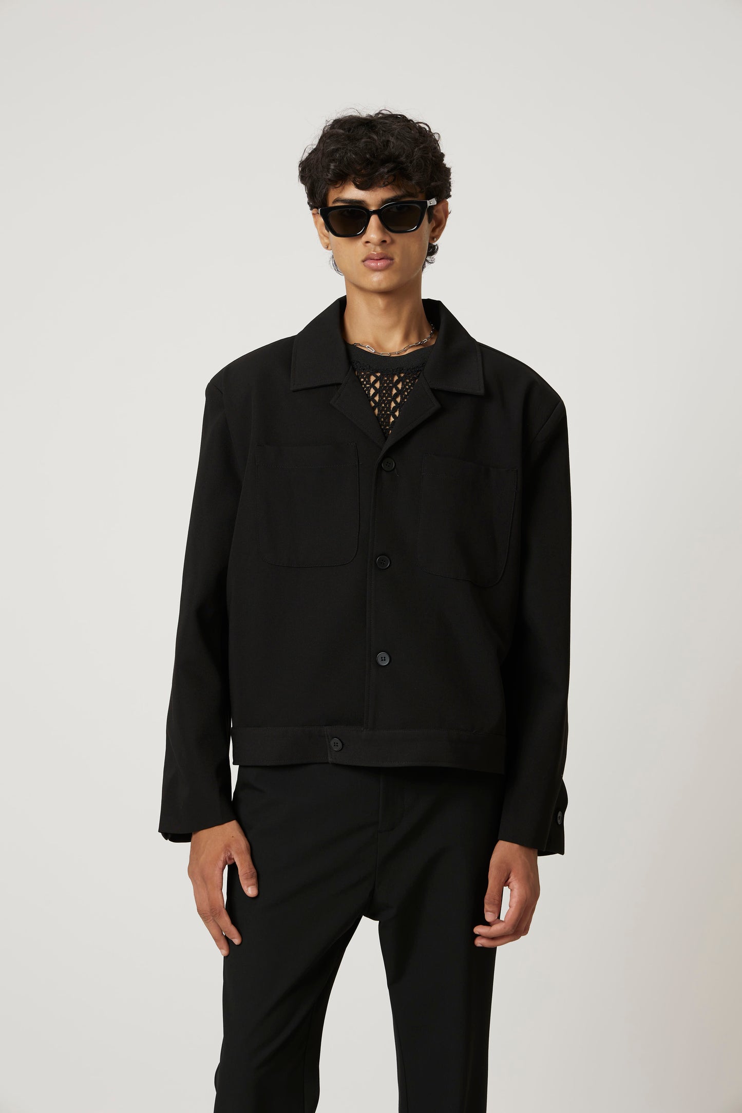 power tuck jacket