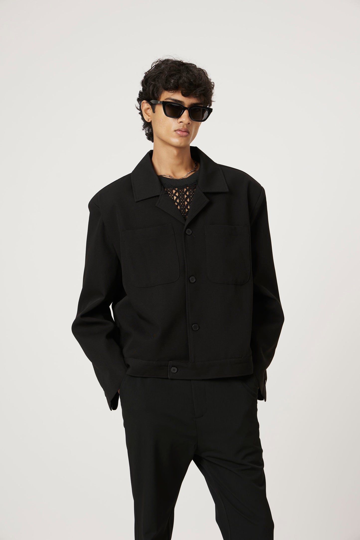 power tuck jacket