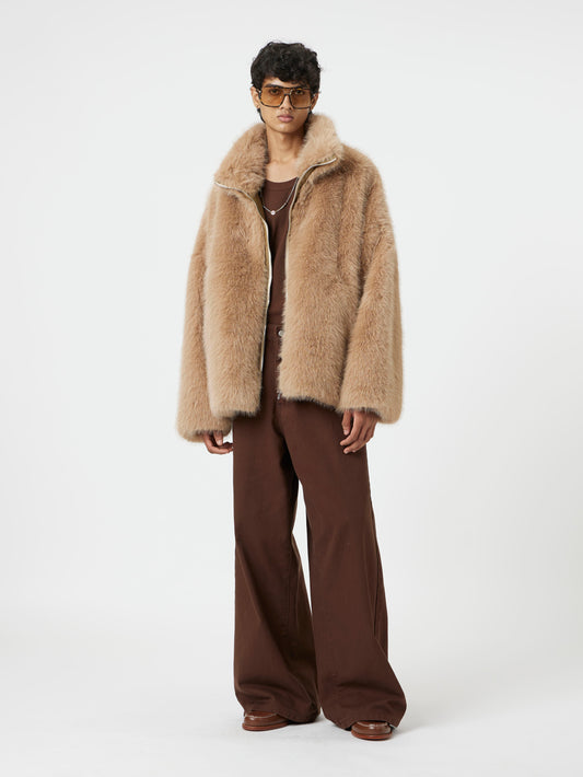 Brown Fur Jacket