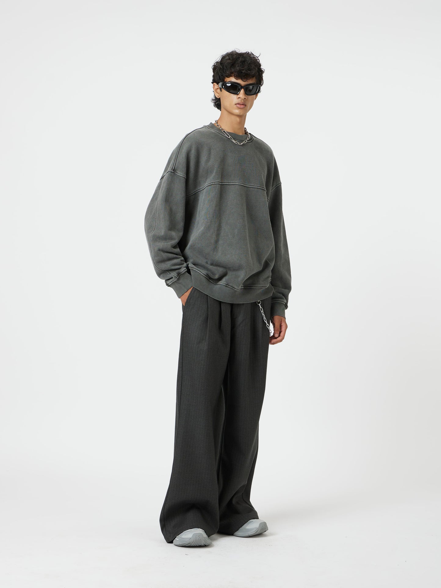 grey knit edit