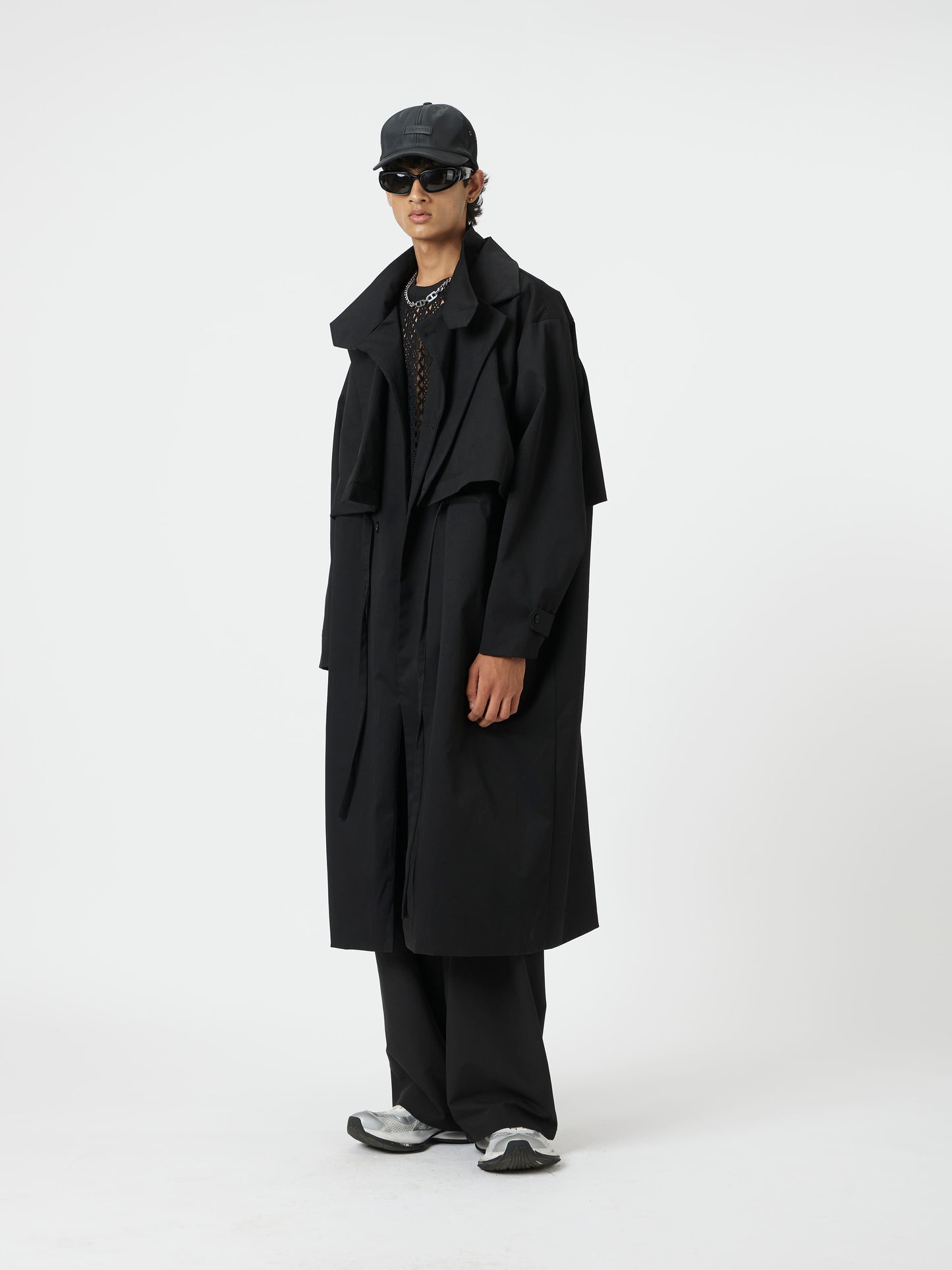 vintage wash trench
