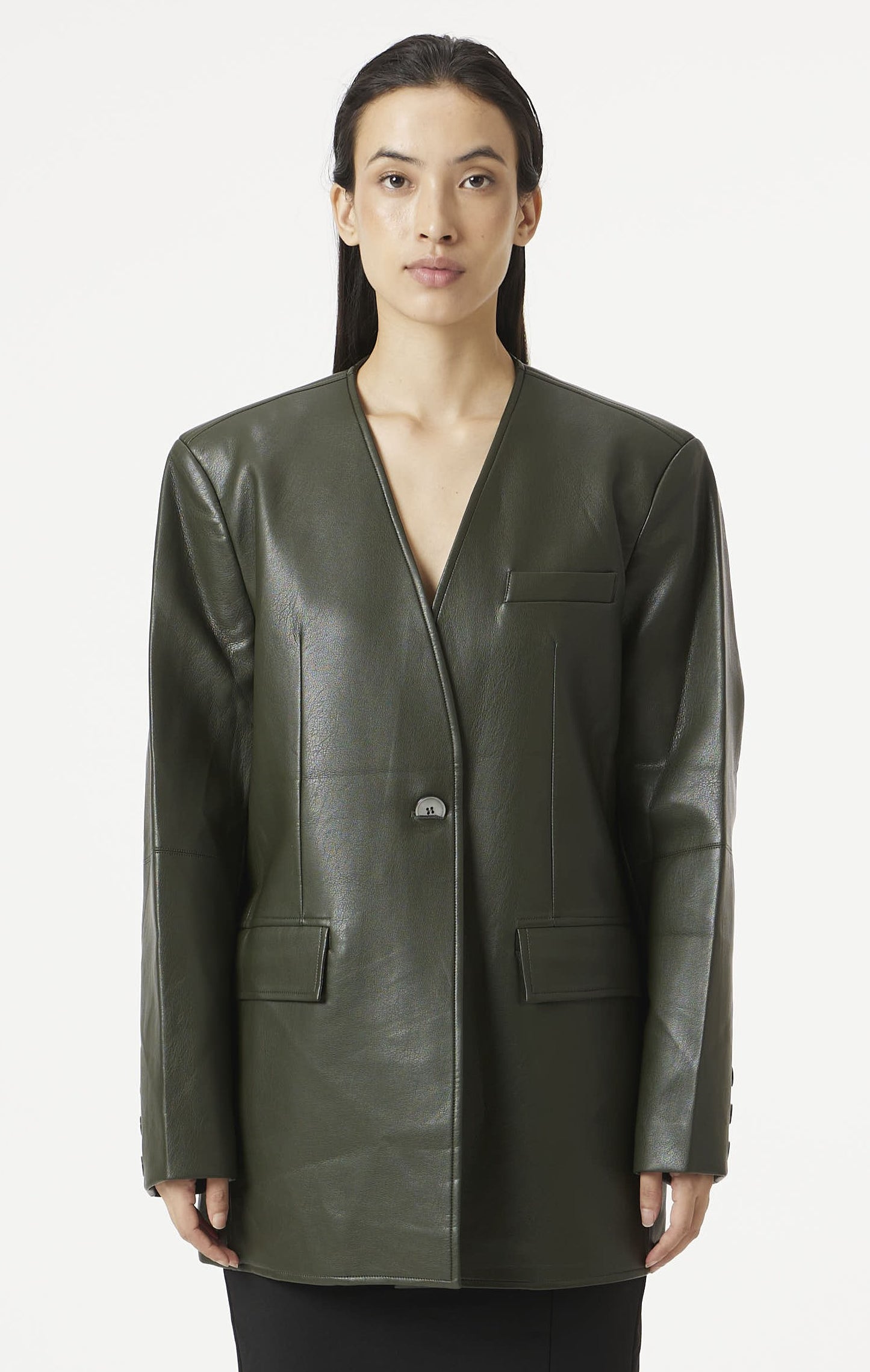 runway fold blazer