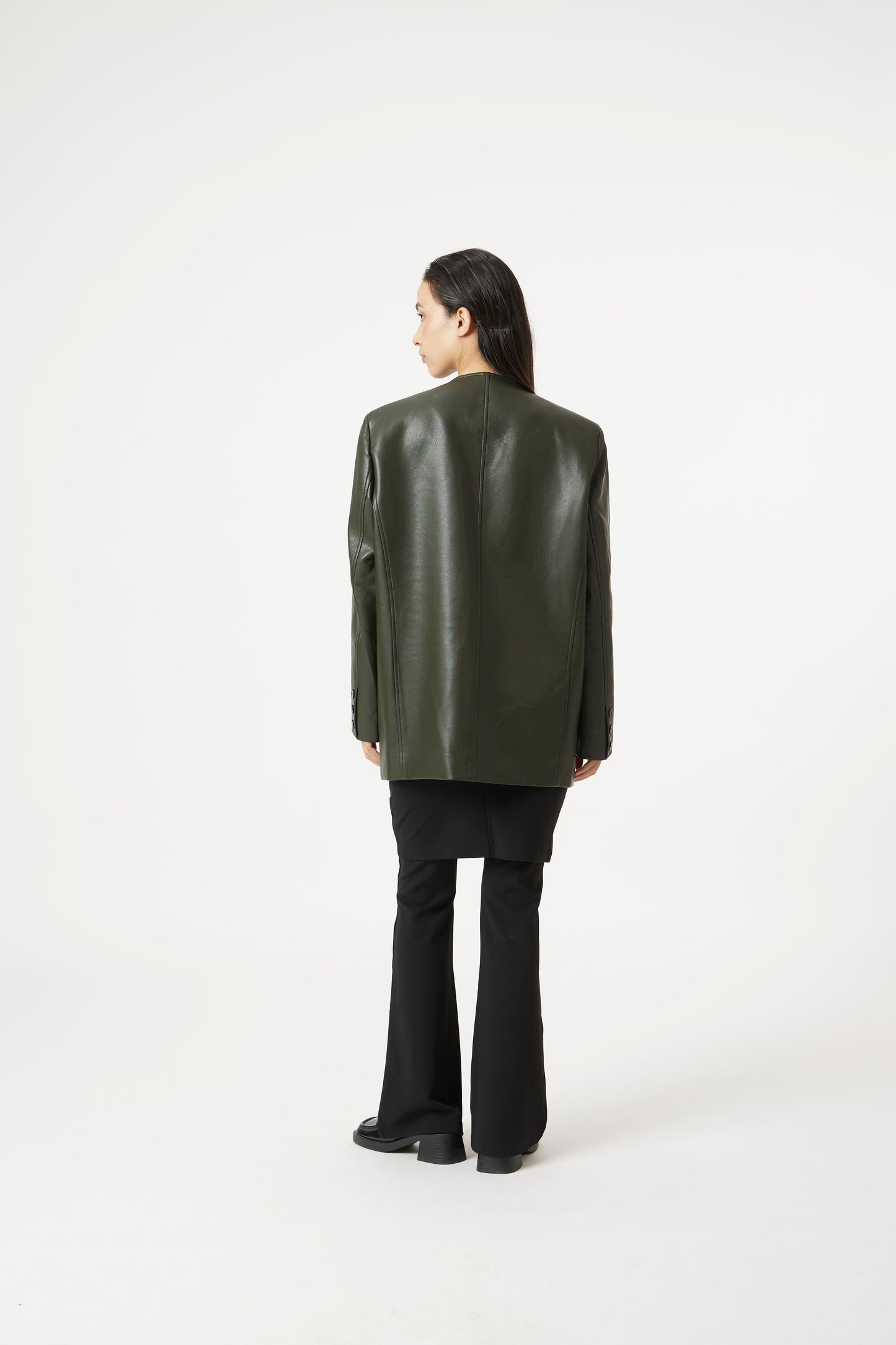 runway fold blazer