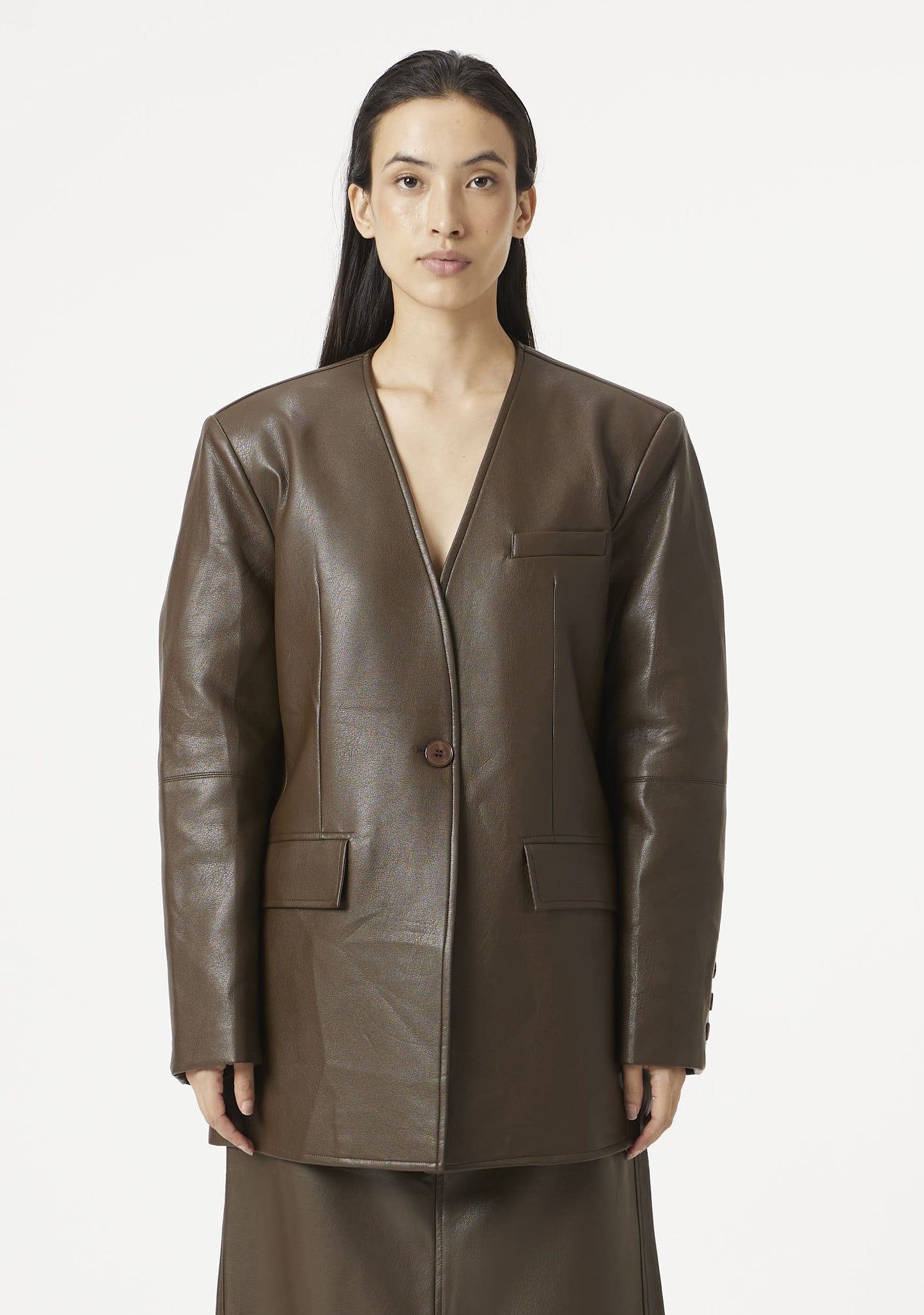 runway fold blazer