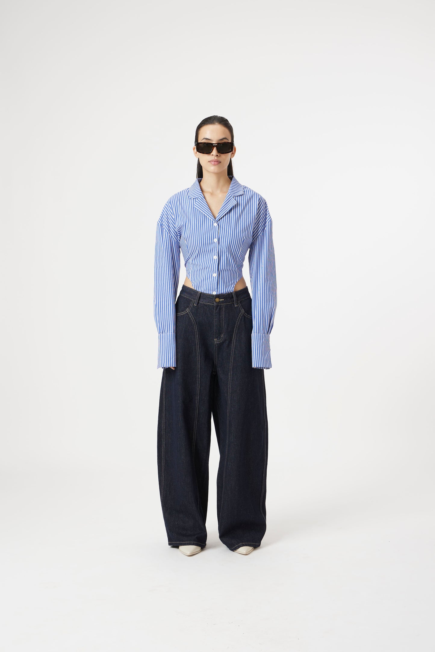 Blue orbit denims