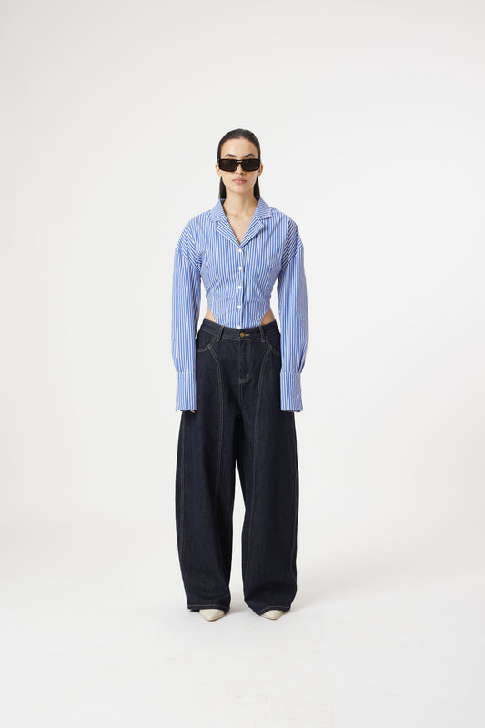 Blue orbit denims
