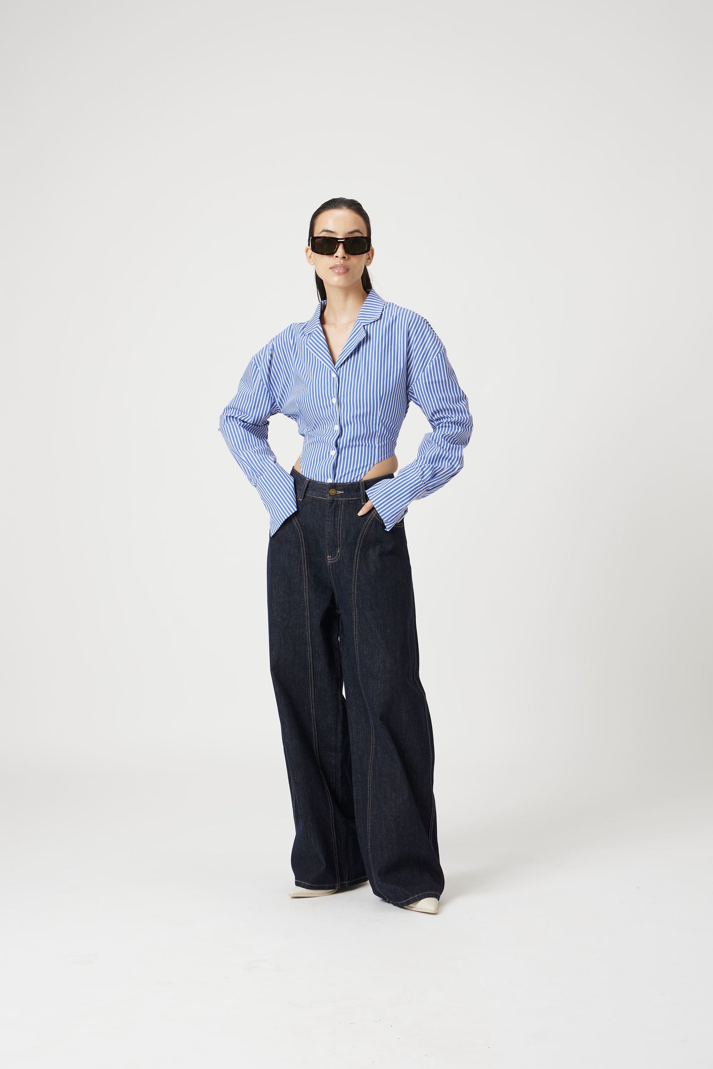 Blue orbit denims