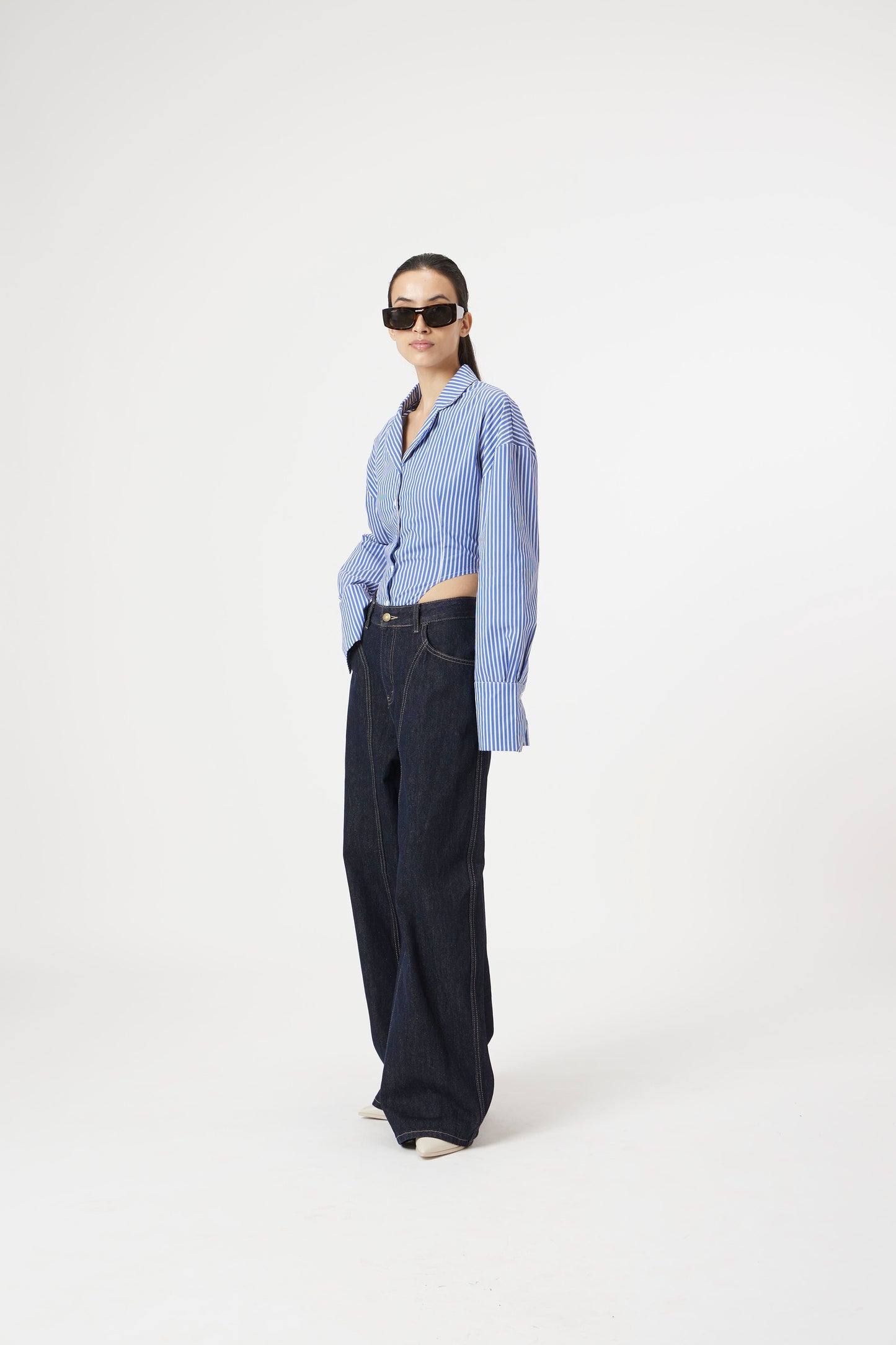 Blue orbit denims