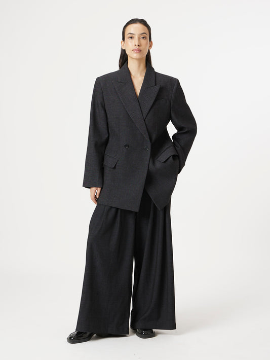 Black Structured Suit