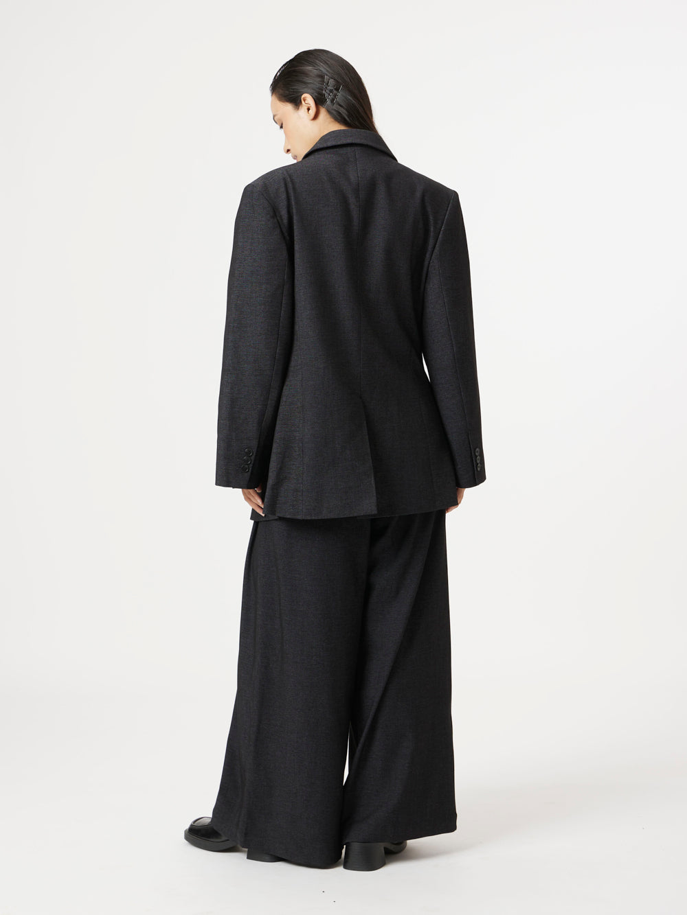 Black Structured Suit