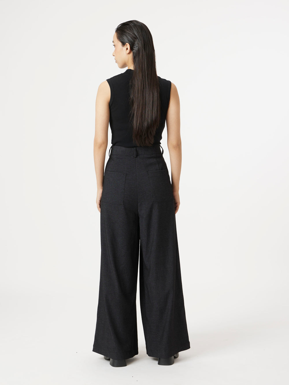 Black Structured Suit