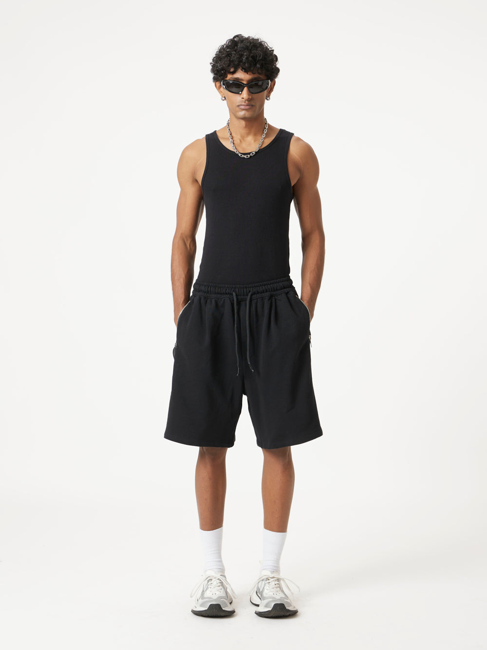Easy Fit Black Shorts