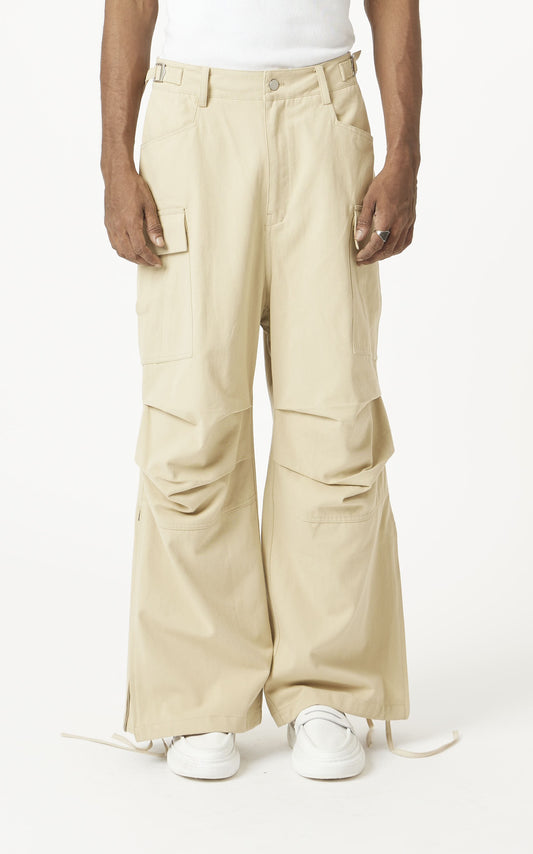 ruched fit pants