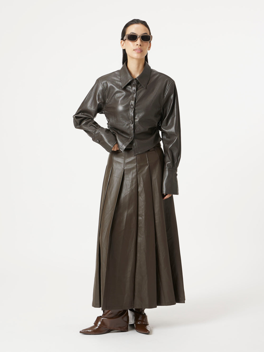 Short Leather Beauty