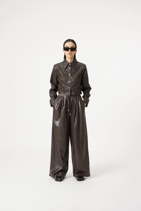 Soft leather pants