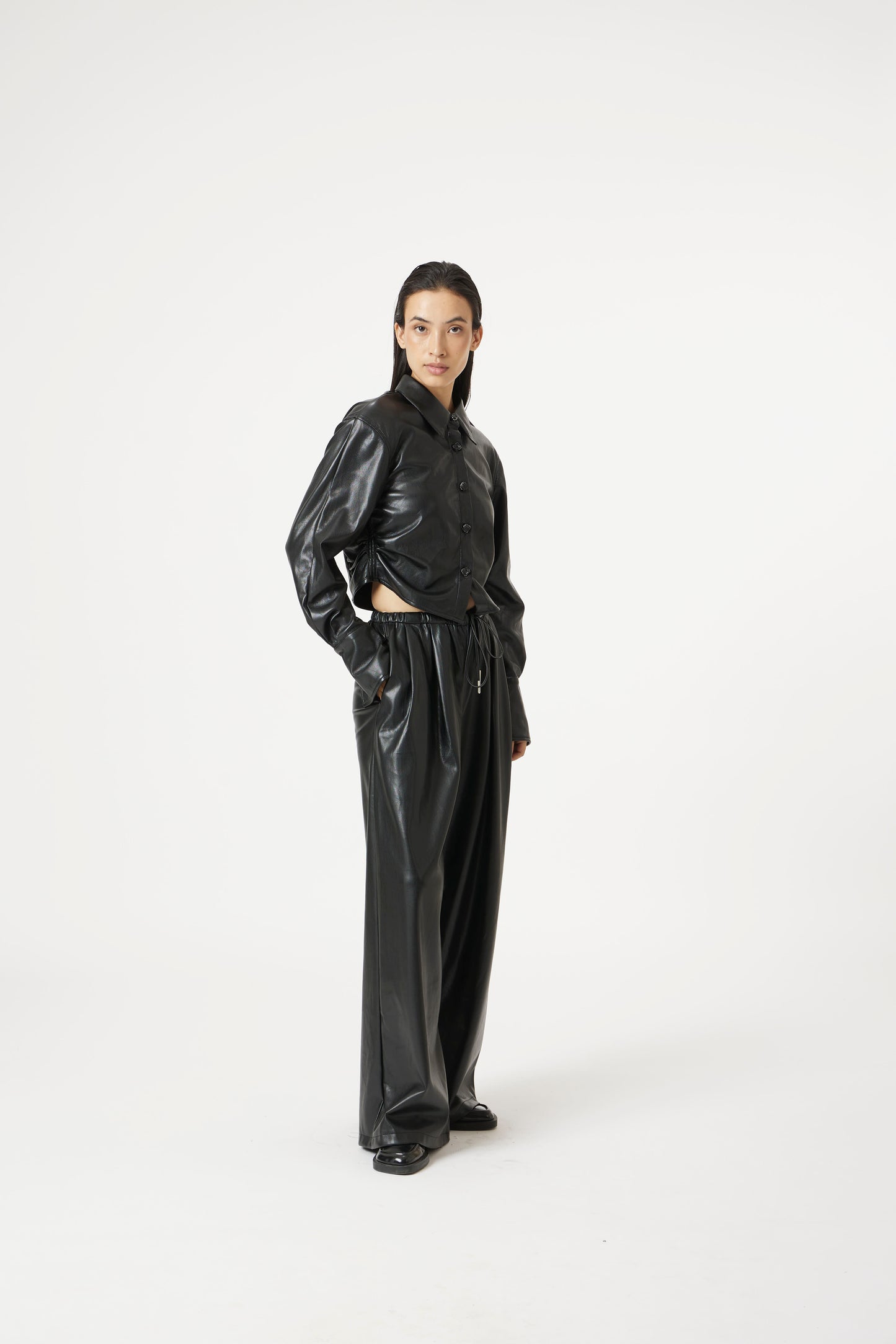 Soft leather pants