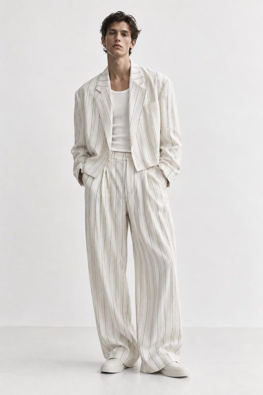 pinstripe set