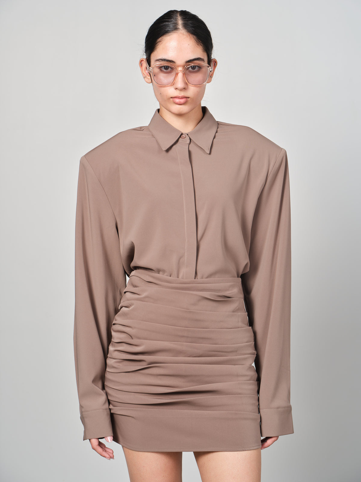 Oversized Shirt Set