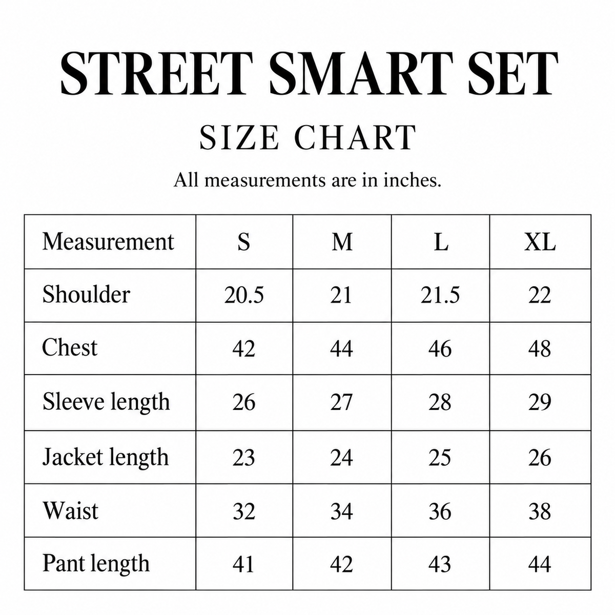 Street Smart Set
