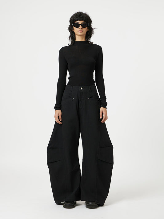 Black Full Orbit Pants