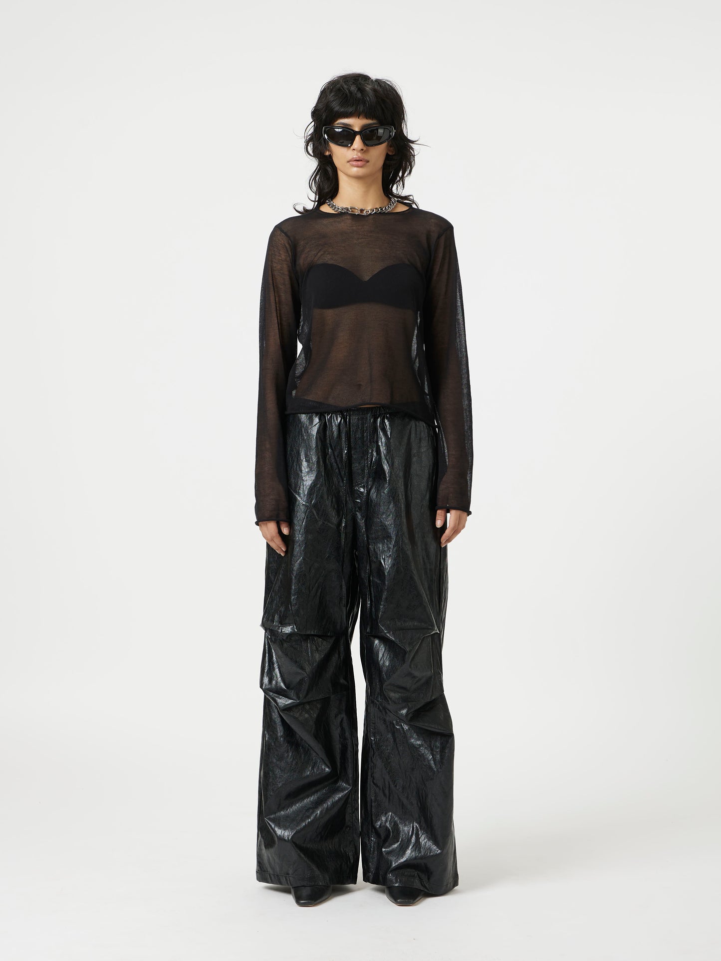 sheer fearless top