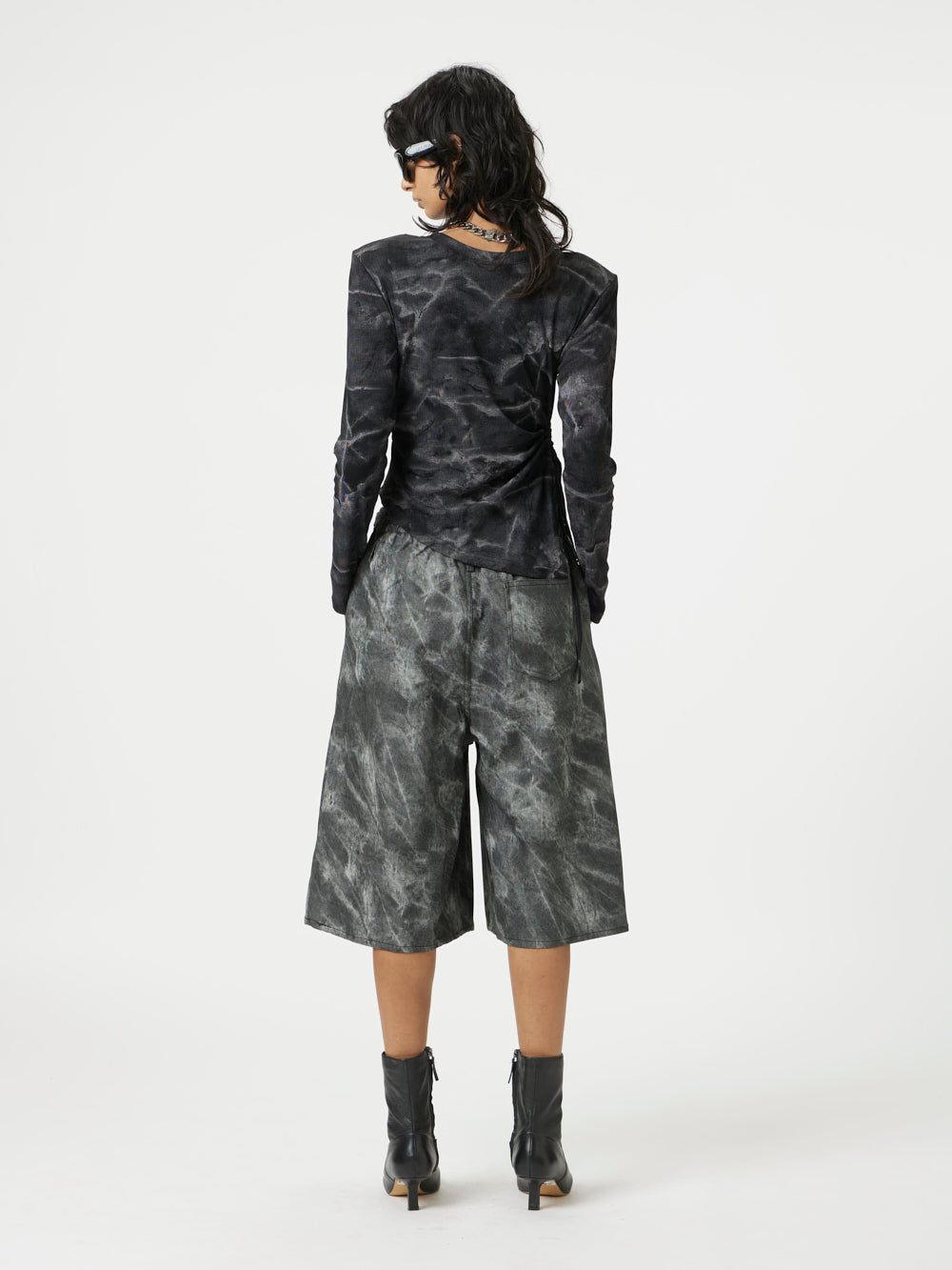 Grey Style Nap Shorts