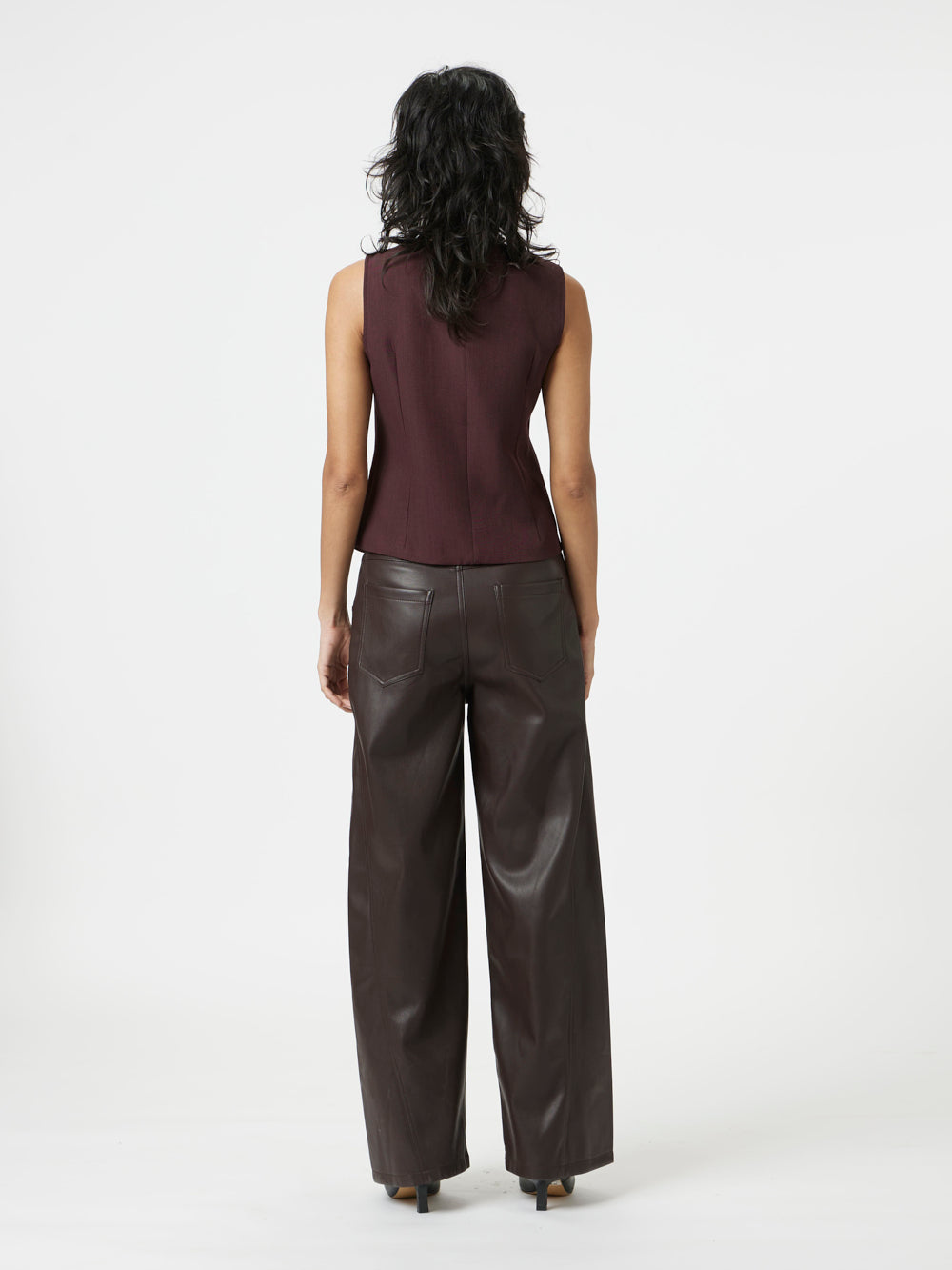Brown Striaght Pants