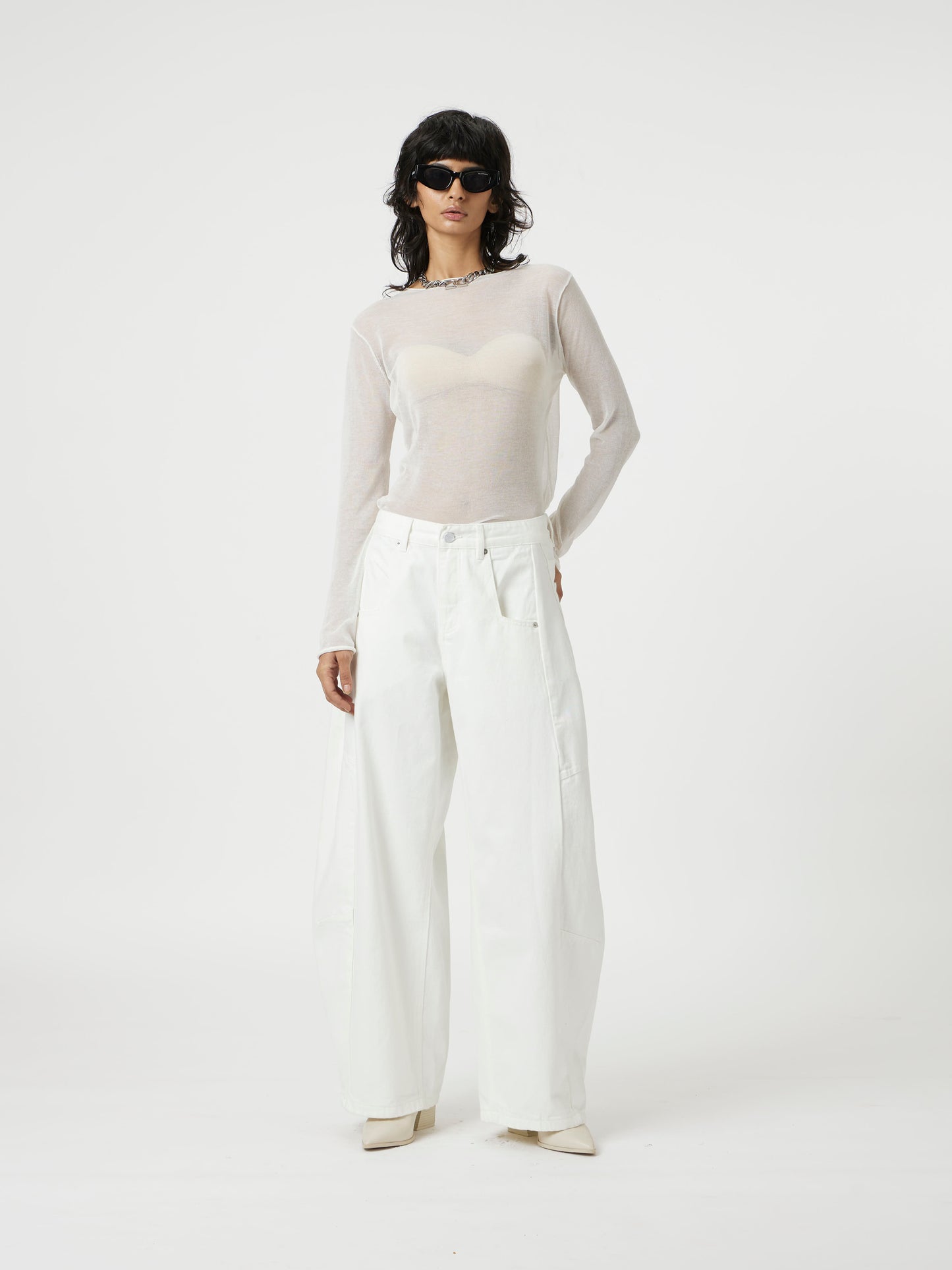 sheer fearless top