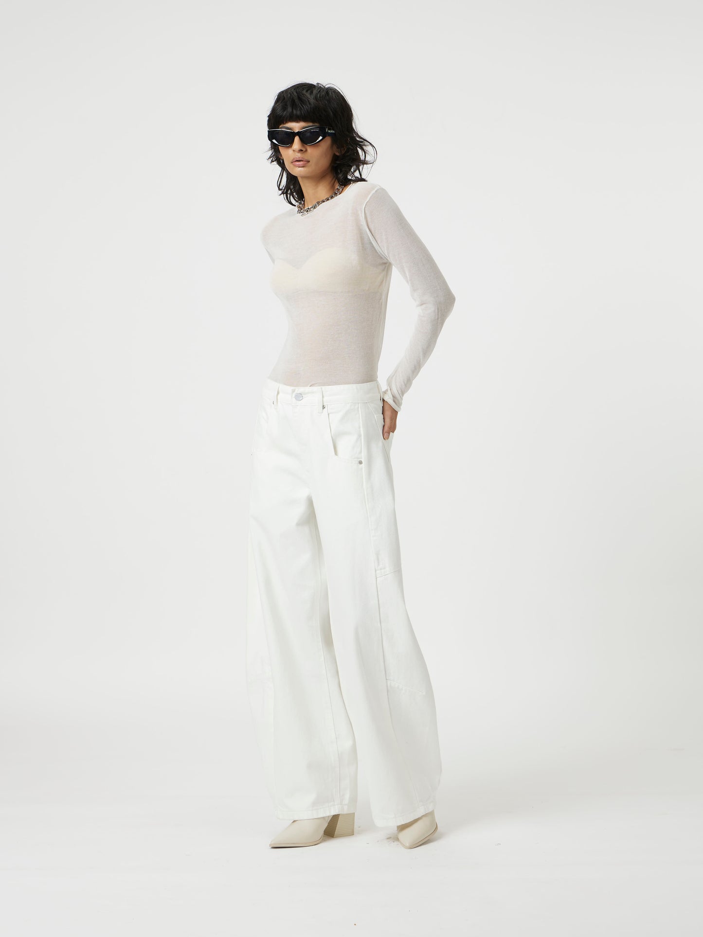 sheer fearless top