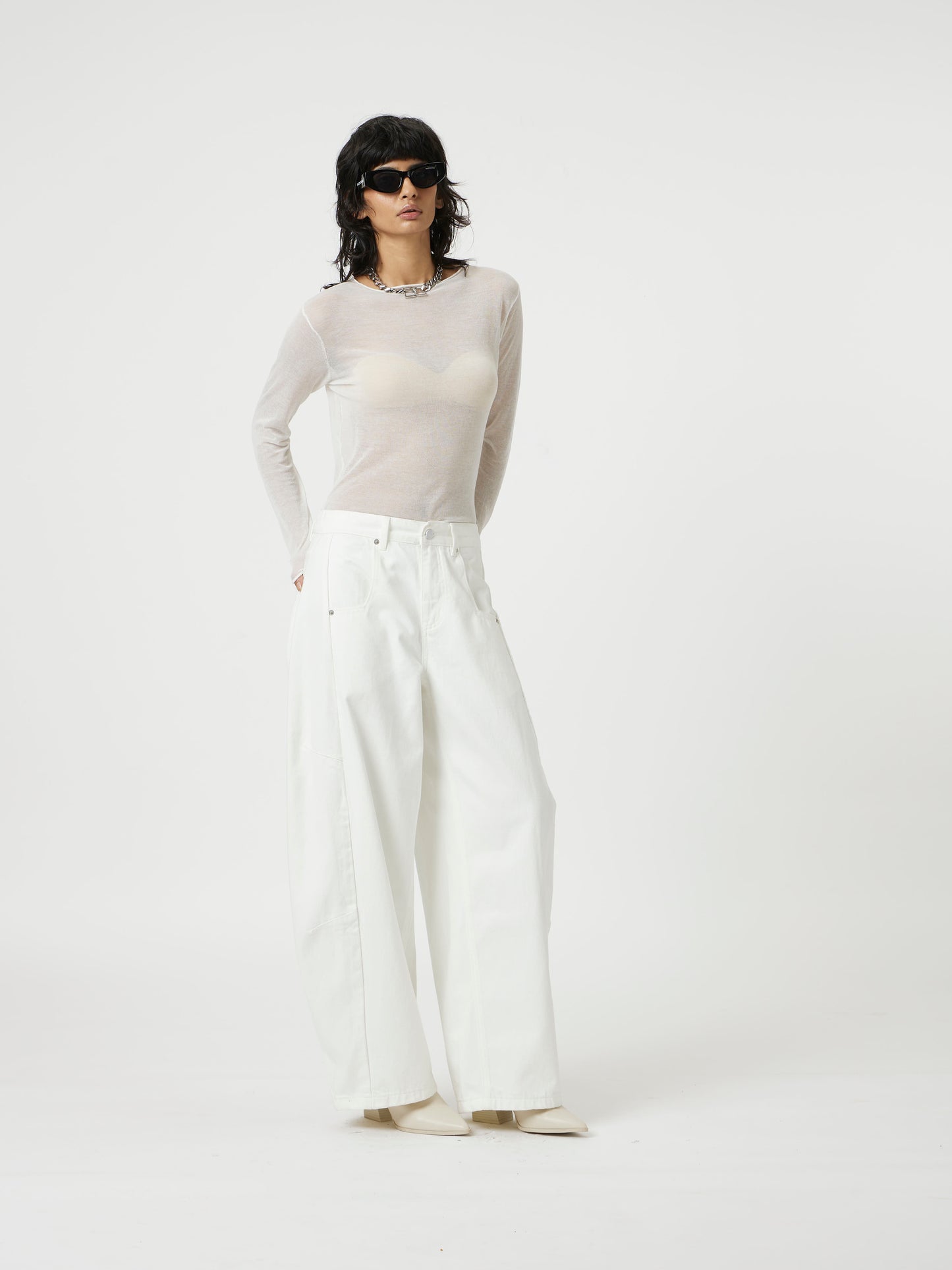 sheer fearless top