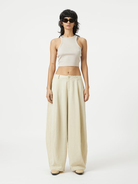 Biege Lazy Pants