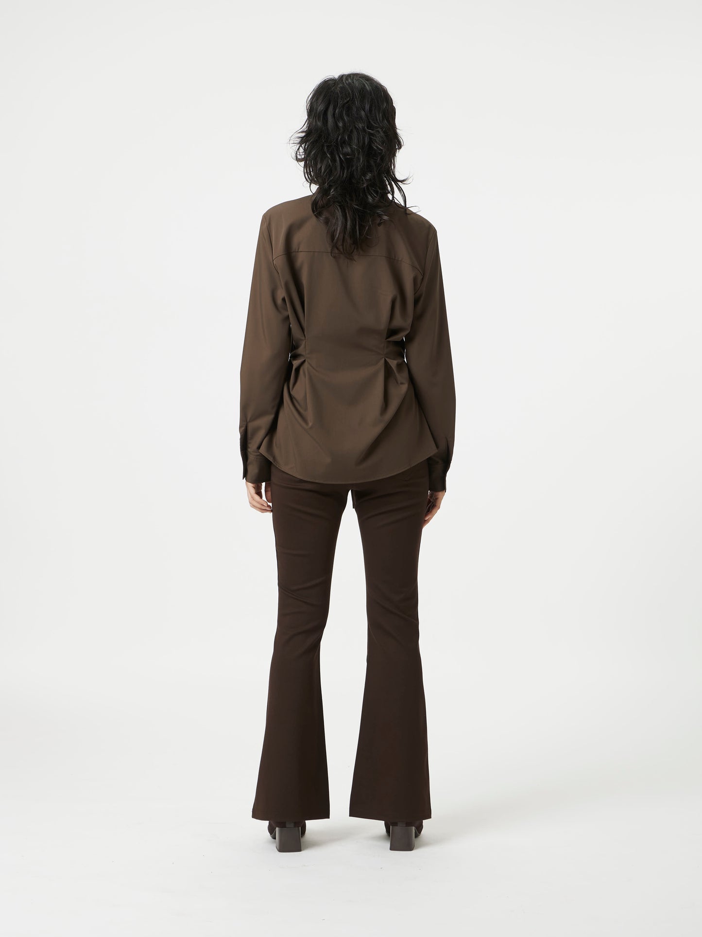 brown shirt