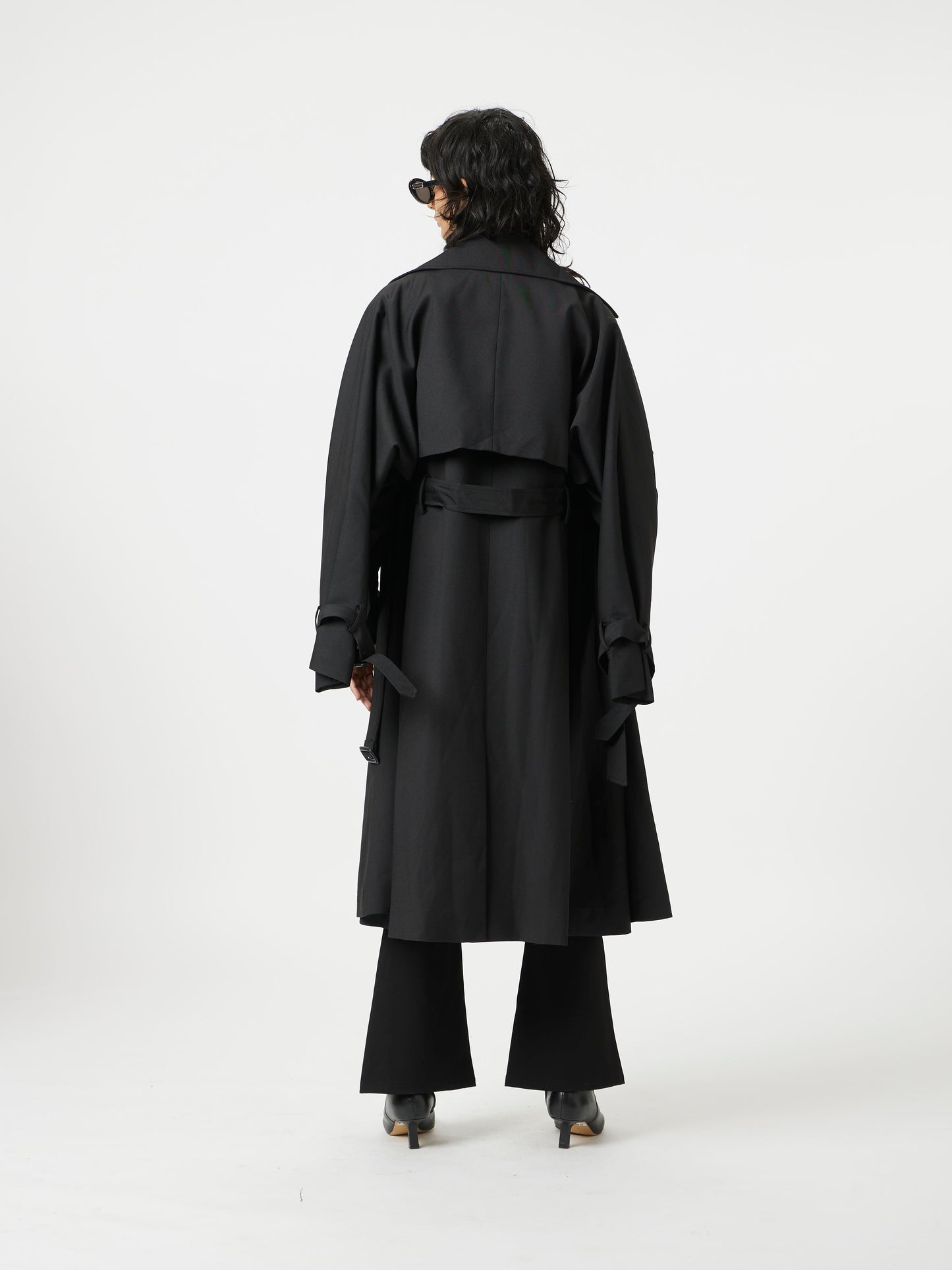 luxe cut trench